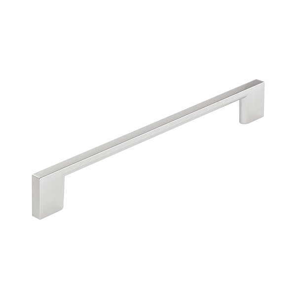 Richelieu 7-9/16 in. (192 mm) Center-to-Center Brushed Nickel Contemporary Drawer Pull - BP8160192195