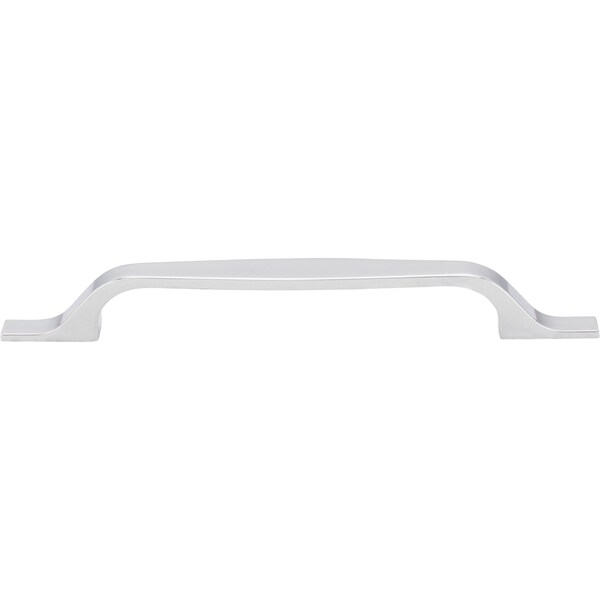 Elements By Hardware Resources 160 mm Center-to-Center Polished Chrome Square Cosgrove Cabinet Pull - 382-160PC