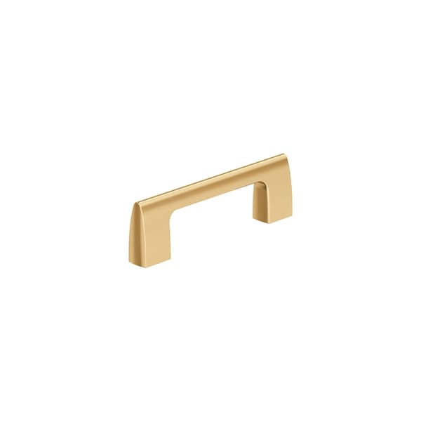 Amerock Riva 3 inch 76mm Center-to-Center Champagne Bronze Cabinet Pull - BP55364CZ