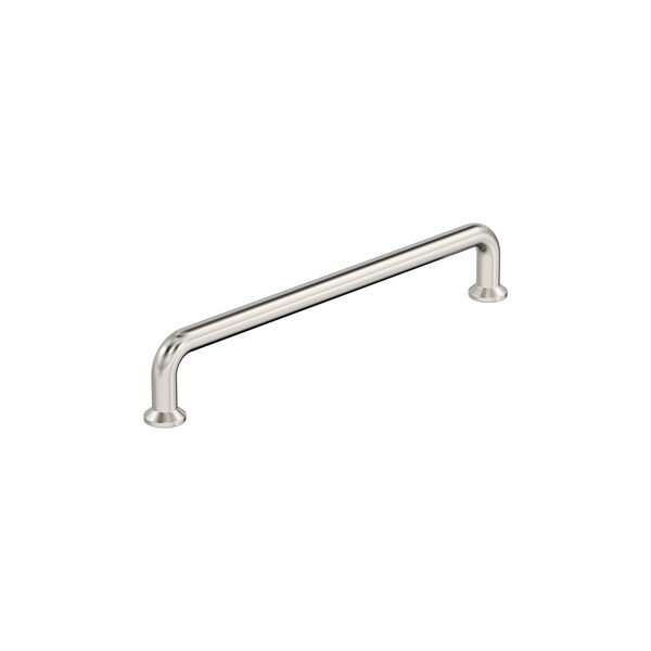Amerock Factor 6-5/16 inch 160mm Center-to-Center Polished Nickel Cabinet Pull - BP37381PN