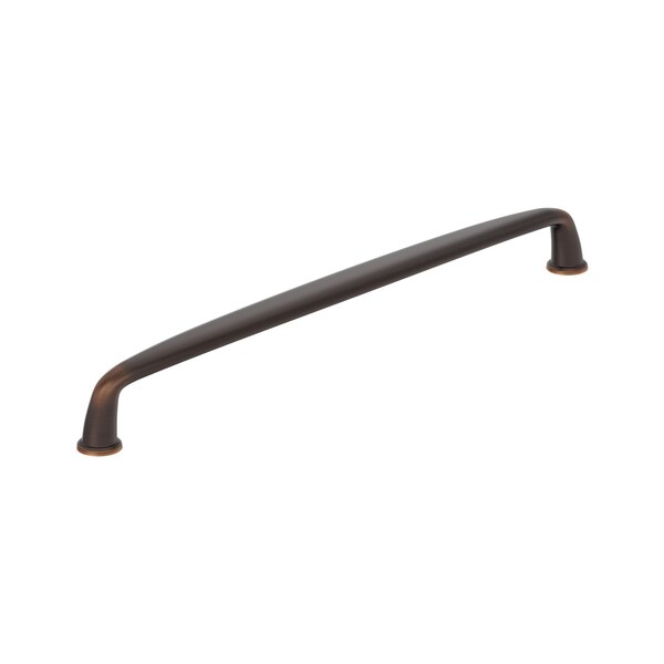 Amerock Kane 10-1/16 inch 256mm Center-to-Center Oil-Rubbed Bronze Cabinet Pull - BP53810ORB