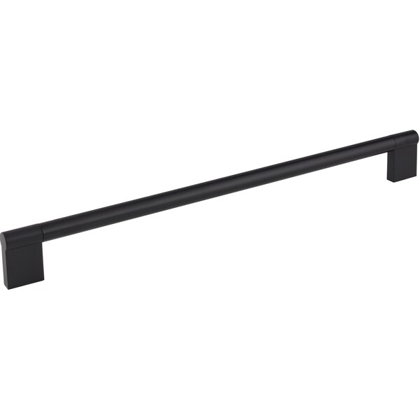 Elements By Hardware Resources 320 mm Center-to-Center Matte Black Knox Cabinet Bar Pull - 645-320MB