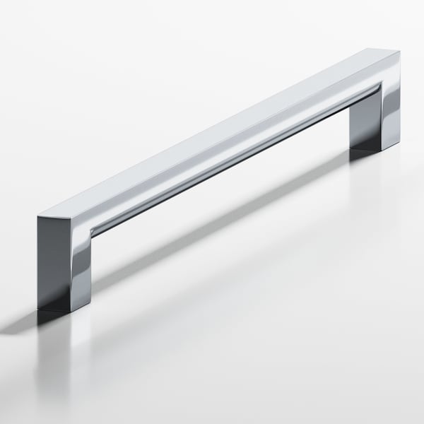 Colonial Bronze 745 Series 6in Center to Center Cabinet Pull Polished Chrome Finish - 745626