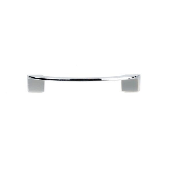 Richelieu 5 1/16 in (128 mm) Center-to-Center Chrome Contemporary Drawer Pull - BP6367128140