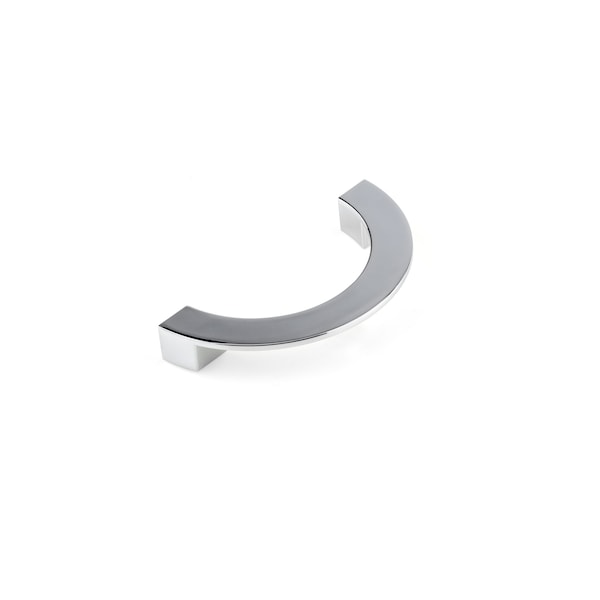 Richelieu 5 1/16 in (128 mm) Center-to-Center Chrome Contemporary Drawer Pull - BP6367128140