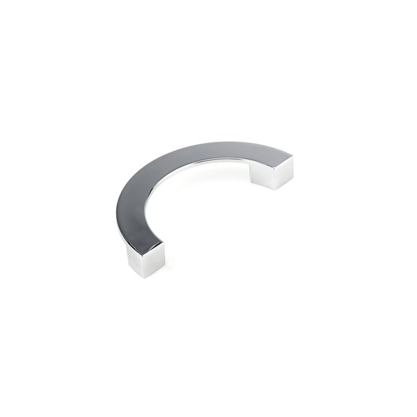 Richelieu 5 1/16 in (128 mm) Center-to-Center Chrome Contemporary Drawer Pull - BP6367128140