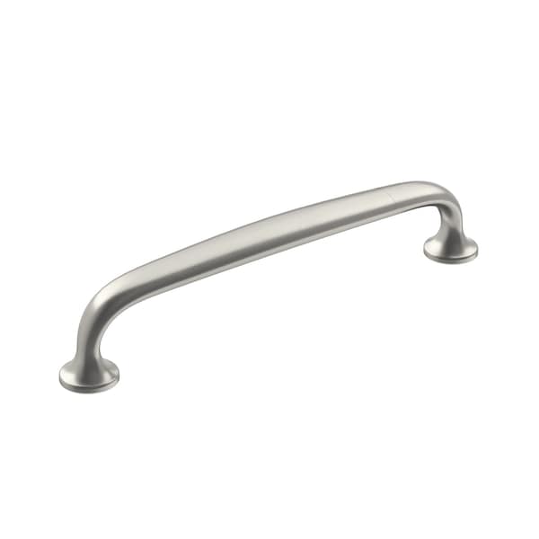 Amerock Renown 5-1/16 in 128 mm Center-to-Center Satin Nickel Cabinet Pull - BP36795G10