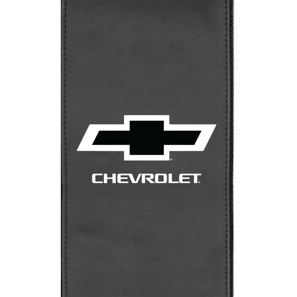 Dreamseat Silver Sofa with Chevrolet Alternate Logo - XZ7759001SOCDBK-PSGMC61070