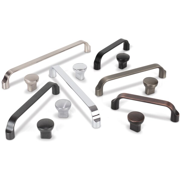 Elements By Hardware Resources 128 mm Center-to-Center Brushed Oil Rubbed Bronze Brenton Cabinet Pull - 239-128DBAC