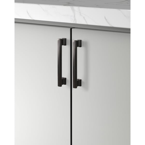 Sapphire Hexa Series 5 in. (128 mm) Center-to-Center Modern Oil Rubbed Bronze Cabinet Handle/Pull (5-Pack) - SP-2891-128-ORB-5