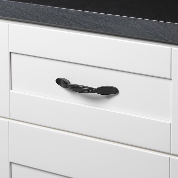Gliderite Hardware 3 in. Classic Twisted Pull Cabinet Hardware Handle - 87340-MB - 87340-MB-1