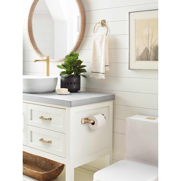 Amerock Westerly 3 inch 76mm Center-to-Center Champagne Bronze Cabinet Pull - BP53719CZ