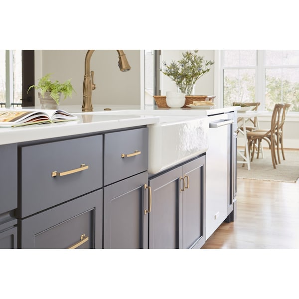 Amerock Westerly 3 inch 76mm Center-to-Center Champagne Bronze Cabinet Pull - BP53719CZ