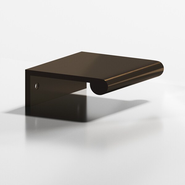 Colonial Bronze 700 Series 5in Center to Center Round Lip Edge Pull Oil Rubbed Bronze Finish - 700510B