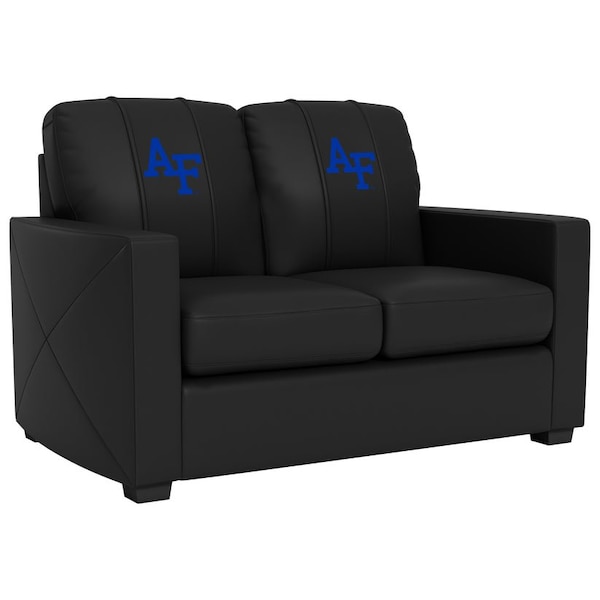 Dreamseat Silver Loveseat with Air Force Falcons Logo - XZ7759003LSCDBK-PSCOL13281
