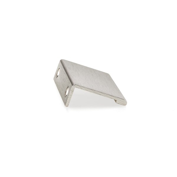 Richelieu 1 31/32 in (50 mm) Center-to-Center Stainless Steel Contemporary Drawer Edge Pull - BP989850170