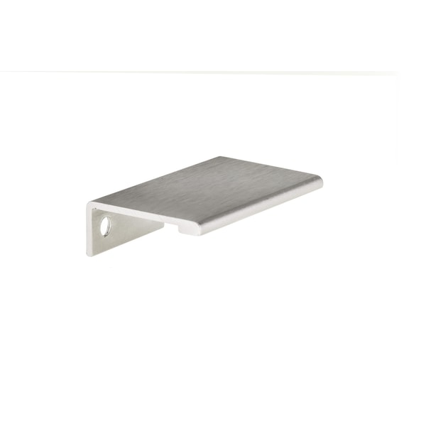 Richelieu 1 31/32 in (50 mm) Center-to-Center Stainless Steel Contemporary Drawer Edge Pull - BP989850170