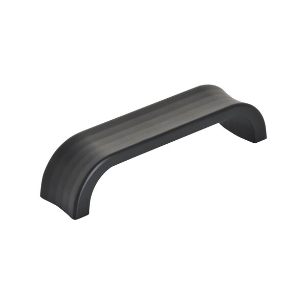 Amerock Concentric 3-3/4 in 96 mm Center-to-Center Matte Black Cabinet Pull - BP36812MB