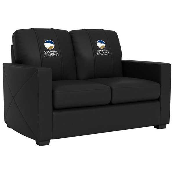 Dreamseat Silver Loveseat with Georgia Southern University Logo - XZ7759003LSCDBK-PSCOL13635