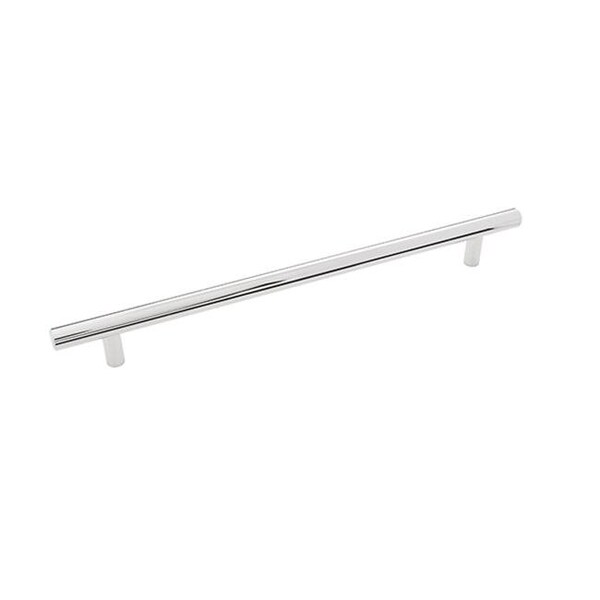Belwith Products Belwith BWHH075598 CH 224 mm Cabinet Bar Pull; Chrome - BWHH075598 CH