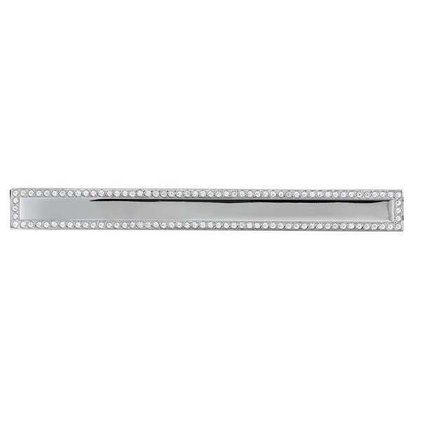 Richelieu 5 1/16 in (128 mm) Center-to-Center Chrome, Crystal Contemporary Drawer Pull - BP373712814001