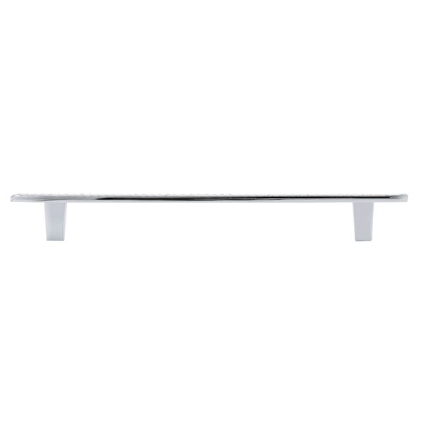 Richelieu 5 1/16 in (128 mm) Center-to-Center Chrome, Crystal Contemporary Drawer Pull - BP373712814001