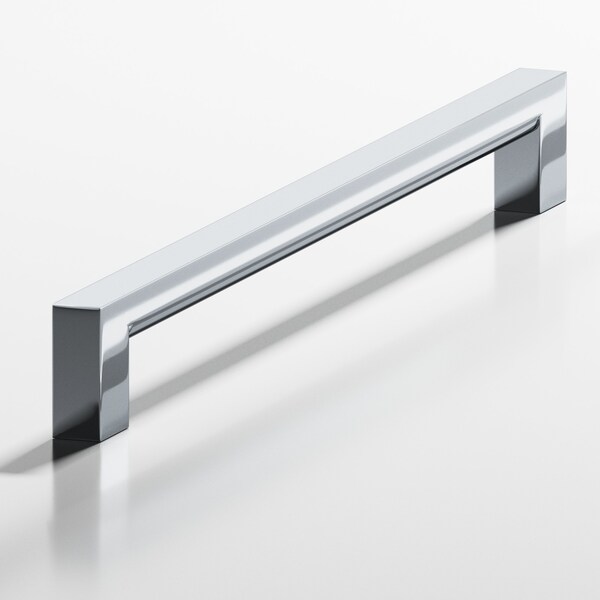 Colonial Bronze 745 Series 4in Center to Center Cabinet Pull Polished Chrome Finish - 745426