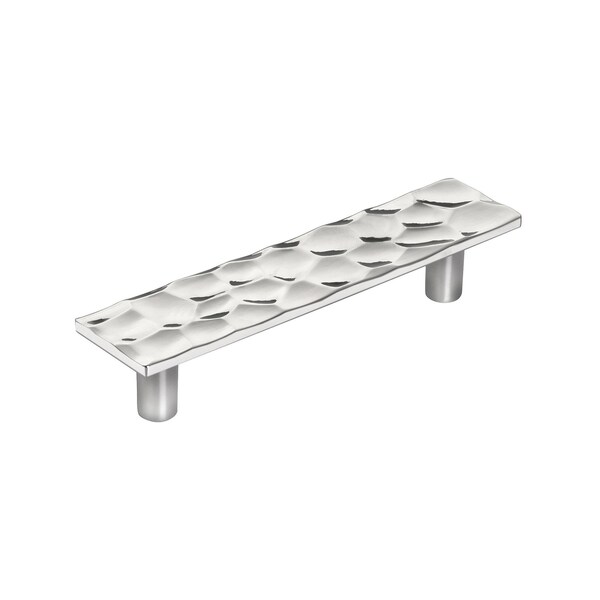 Amerock Kamari 3-3/4 in 96 mm Center-to-Center Polished Nickel Cabinet Pull - BP36822PN