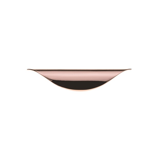 Richelieu 1 1/4 in (32 mm) Center-to-Center Polished Copper Contemporary Drawer Pull - BP426191