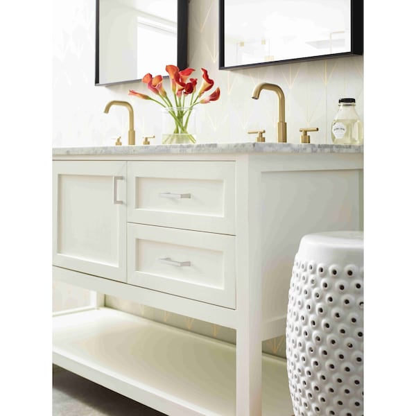 Amerock Monument 3 in 76 mm Center-to-Center Satin Nickel Cabinet Pull - BP36578G10