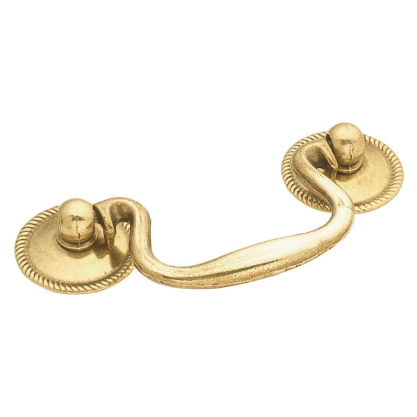 Hickory Hardware Rosette Backplate Pull 2-1/2 Inch Center to Center - P8048-LP