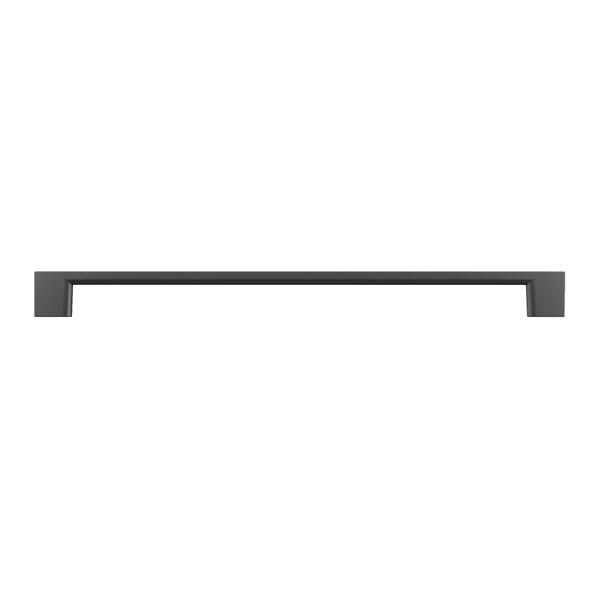 Richelieu 12 5/8 in (320 mm) Center-to-Center Matte Black Contemporary Cabinet Pull - BP8160320900