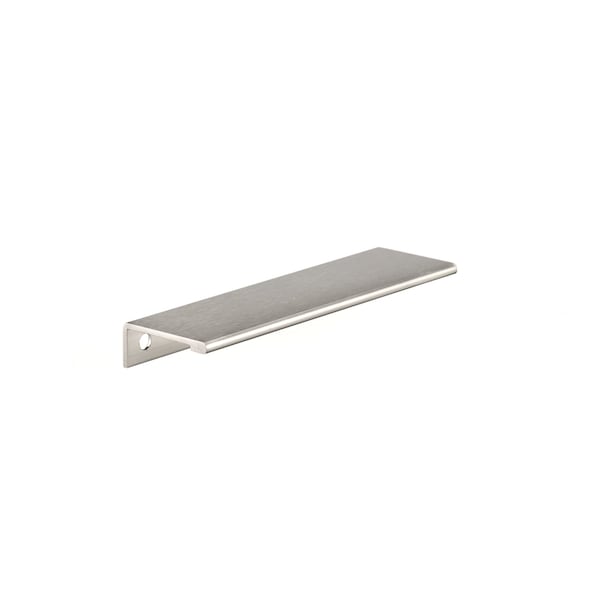Richelieu 5 1/16 in (128 mm) Center-to-Center Stainless Steel Contemporary Drawer Edge Pull - BP9898128170