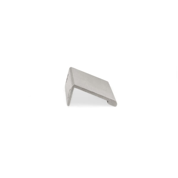 Richelieu 5 1/16 in (128 mm) Center-to-Center Stainless Steel Contemporary Drawer Edge Pull - BP9898128170