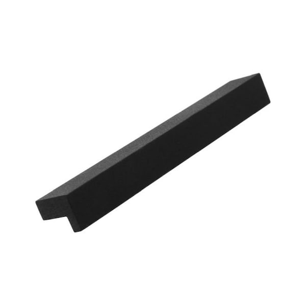 Crown 5-3/4" Deco Aluminum Cabinet Pull 3-3/4" Center to Center Black Wrinkle Powder Finish - CHP80215BKW