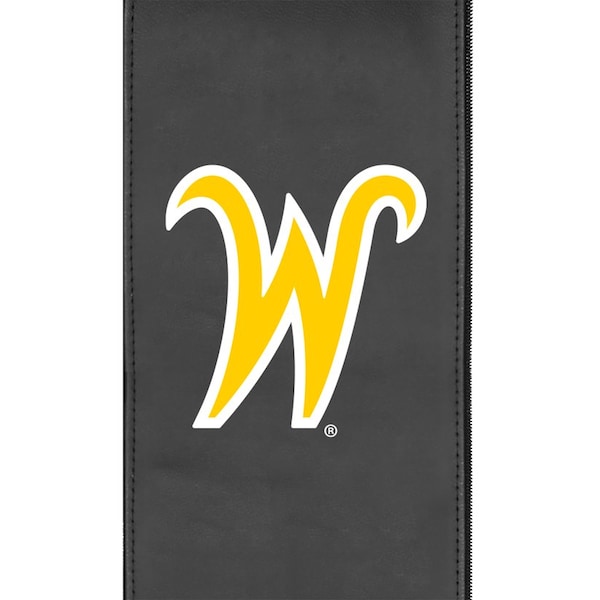 Dreamseat Silver Loveseat with Wichita State Secondary Logo - XZ7759003LSCDBK-PSCOL13786