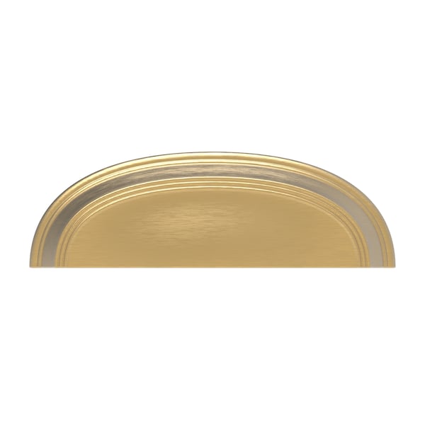 Hickory Hardware Cup Pull 3 Inch & 3-3/4 Inch (96mm) Center to Center - P2144-BGB