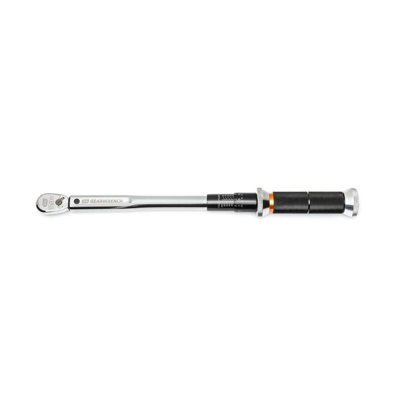 GEARWRENCH 3/8 in. Drive 120XP 10 ft. to 100 ft./lbs. Micrometer Torque Wrench - 85176
