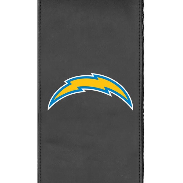 Dreamseat Silver Sofa with Los Angeles Chargers Primary Logo - XZ7759001SOCDBK-PSNFL20075