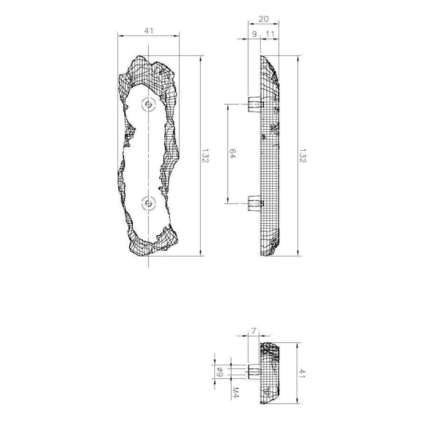 Richelieu 2 1/2 in (64 mm) Center-to-Center Anthracite Contemporary Cabinet Pull - 2256132906