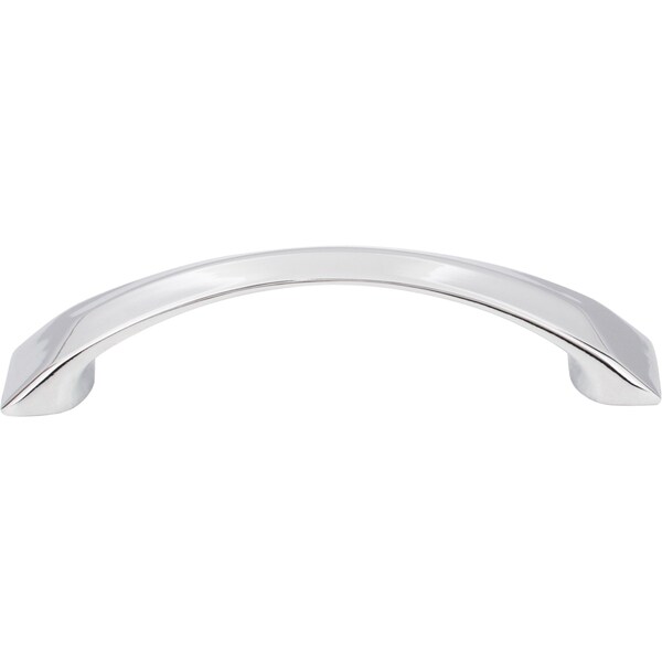Jeffrey Alexander 96 mm Center-to-Center Polished Chrome Pyramid Cairo Cabinet Pull - 595-96PC