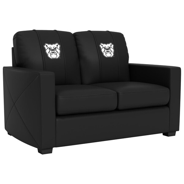 Dreamseat Silver Loveseat with Butler University Primary Logo - XZ7759003LSCDBK-PSCOL13866