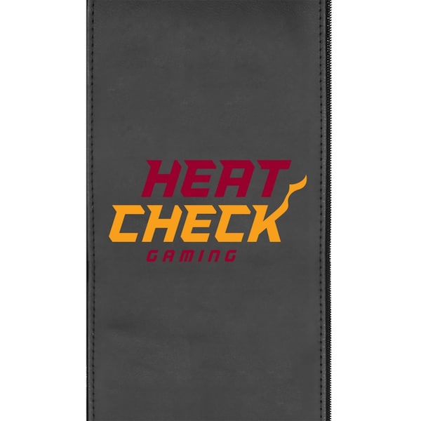 Dreamseat Silver Loveseat Heat Check Gaming Wordmark Logo - XZ7759003LSCDBK-PSNBA32117
