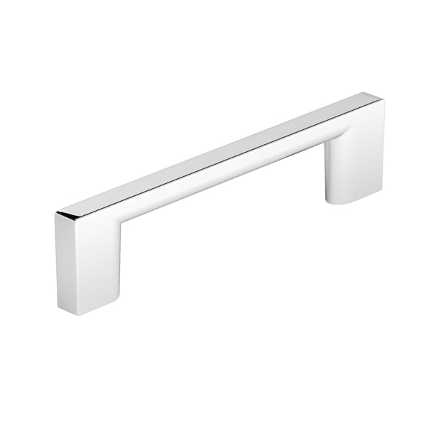 Richelieu 3 3/4 in (96 mm) Center-to-Center Chrome Contemporary Drawer Pull - BP816096140