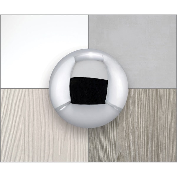 Richelieu 3 3/4 in (96 mm) Center-to-Center Chrome Contemporary Drawer Pull - BP816096140
