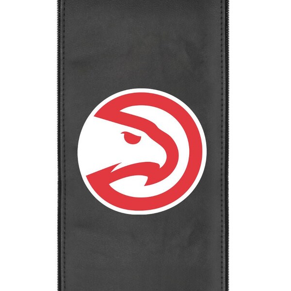 Dreamseat Silver Sofa with Atlanta Hawks Logo - XZ7759001SOCDBK-PSNBA30001