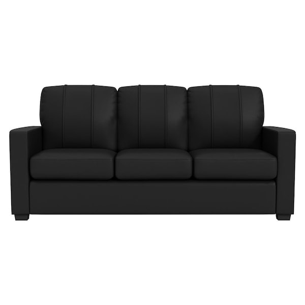 Dreamseat Silver Sofa with Corvette C6 Logo - XZ7759001SOCDBK-PSGMC61035