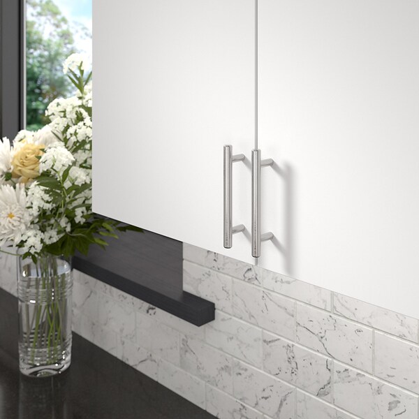 Richelieu Roosevelt Collection 3 3/4-inch Brushed Nickel Modern Cabinet Bar Pull - BP20596195