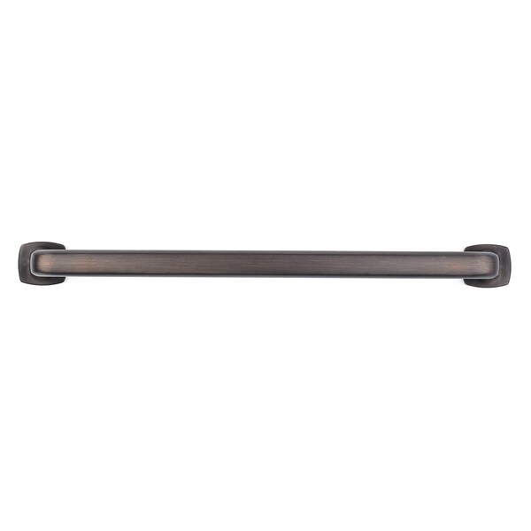Richelieu 7-9/16 in. (192 mm) Center-to-Center Brushed Oil-Rubbed Bronze Transitional Drawer Pull - BP863192BORB