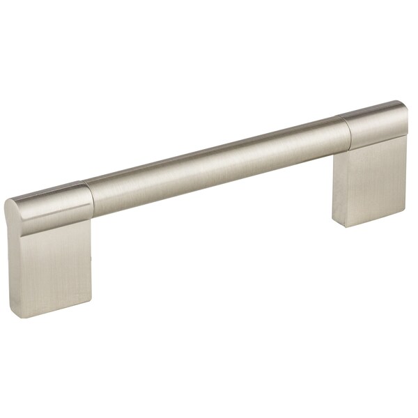 Elements By Hardware Resources 128 mm Center-to-Center Satin Nickel Knox Cabinet Bar Pull - 645-128SN